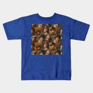 Rembrandt Paintings Mashup Kids T-Shirt